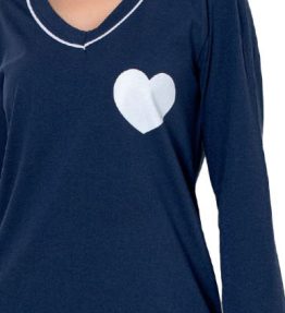 SPALNA SRAJCA JANICE modra